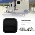 thumbnail image 4 of RV Sliding Window Black Aluminum Alloy Trailer Heat Resistant Vertical Glass with Movable  Resistant Net, 4 of 7