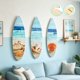 thumbnail image 4 of Beach Themed Ornaments Signs Party Decorations Porch Signs Wooden Decorative Hangings, 4 of 6