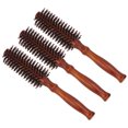 thumbnail image 1 of Round Styling Brush, Balancing Oil Round Hair Brush 3pcs Prevent Static Heat Resisting  for Salon, 1 of 7