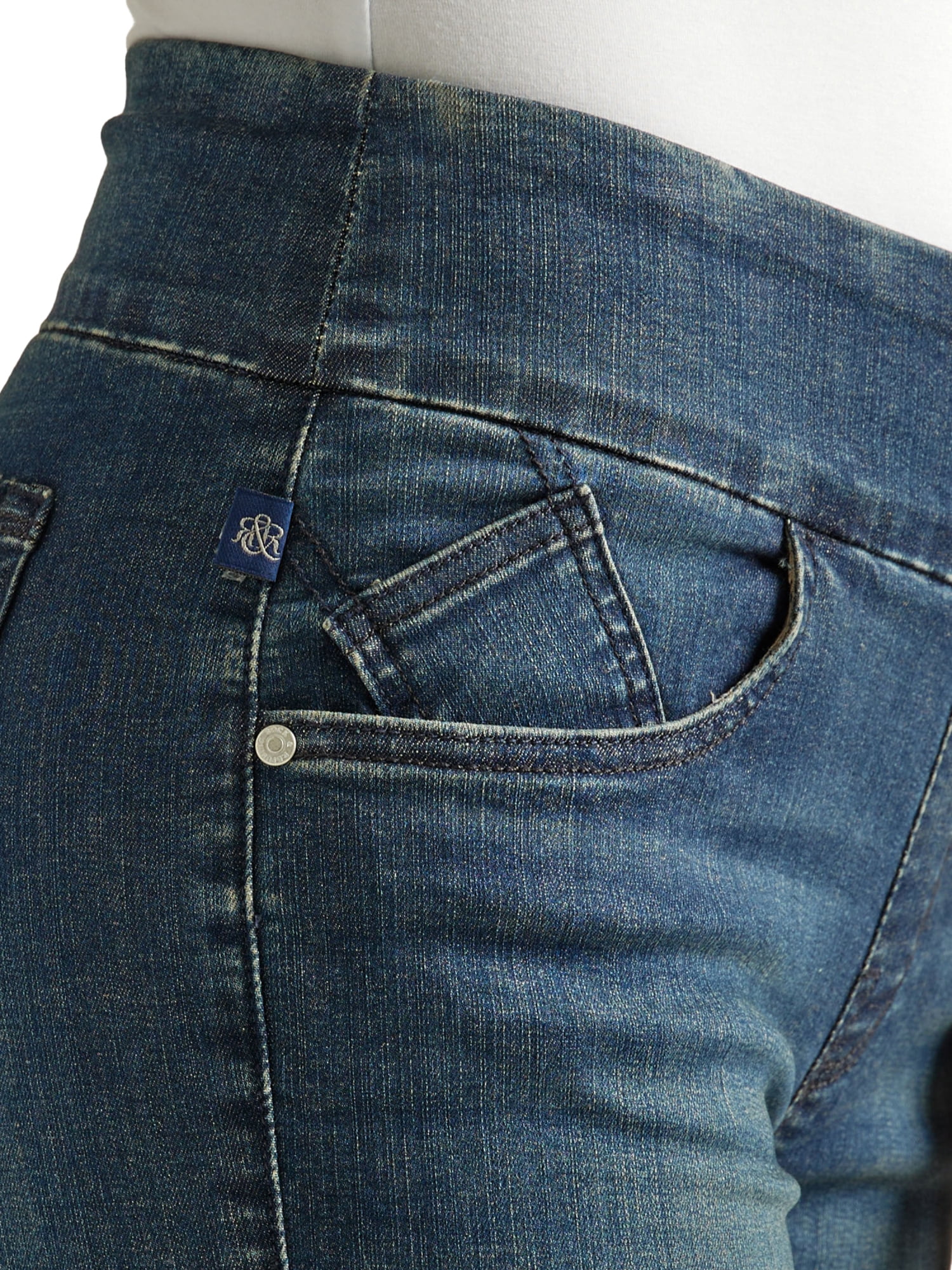 Rock & Republic Womens Denim Rx Fever Pull On Short