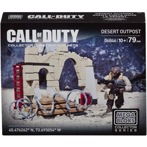 Mega Bloks Call of Duty Desert Outpost 06846 Collector Construction Set 10 for sale online 