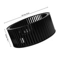 thumbnail image 2 of SOPOTUTU 2Pcs Kitchen Range Hood Wind Wheel Black Metal Ventilation For Odor Removal, 2 of 8