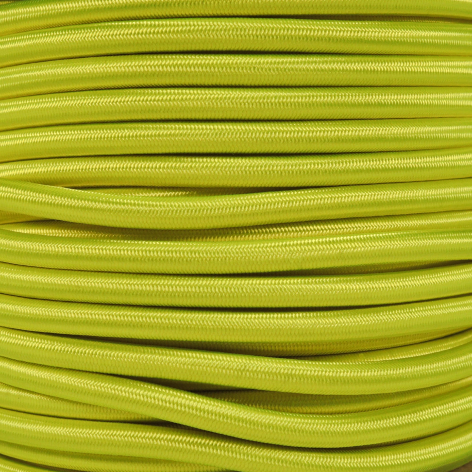 5mm Fluorescent Yellow Elastic Bungee Rope Shock Cord Tie Down UV Stable 