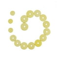 thumbnail image 1 of 16 in 1 Replacement Elastic Wood Flute Instrument Pads Light Yellow, 1 of 8