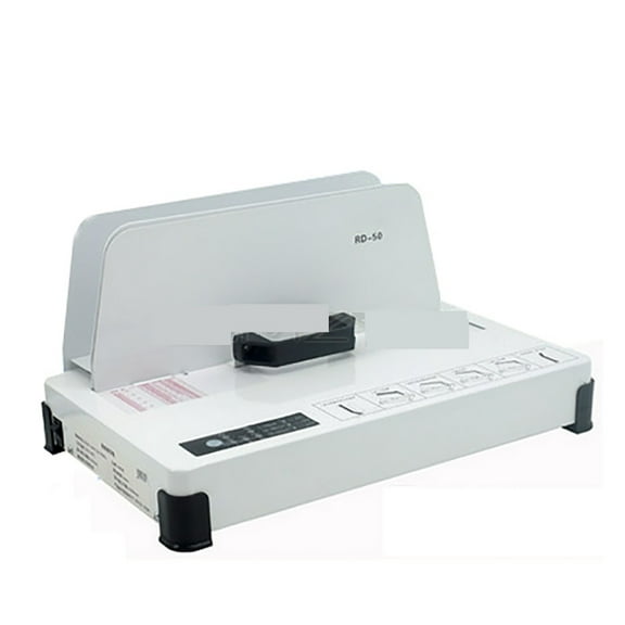 300W Automatic Hot Melt Binding Machine A3 A4 A5 A6 Book Envelope Document Desktop Binder 50mm Binding Thickness RD-50 ,Easy to Operate