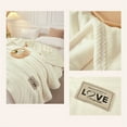 thumbnail image 7 of Fleece Blanket Cozival Double-Sided Fleece Winter Blanket - 150*200Cm Thickened Warm Plush with Sherpa Texture, Cozy Knee & Bed Sheet Solution for Cold Weather, Sherpa Winter Blanket, G, 7 of 7