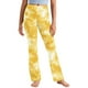 thumbnail image 1 of Odeerbi 2-13 Años Niñas Pantalones de Yoga de Pierna Ancha Tie-Dye Entrenamiento Baile Pantalones Deportivos Lindos Elasticidad Cintura Alta Pantalones de Pierna Recta, 1 of 9