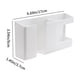 thumbnail image 3 of Contenedores para Organizar, Caja de Almacenamiento de Control Remoto de Pared, Soporte Multifuncional para Cargar Teléfonos, Sin Marcas de Clavos, Organizador de Pared Adhesivo para Sala de Estar, A, 3 of 6