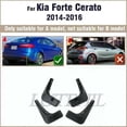 thumbnail image 1 of Exquisite Set Molded Car Mud Flaps For Kia Forte / Cerato 4-Door Sedan 2014 2015 2016 Mudflaps Splash Guards Mud Flap Mudguards, 1 of 5