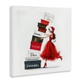 thumbnail image 3 of Stupell Industries Glam Holiday Glam Shopping Boxes Canvas Art, 30 x 30, by Amanda Greenwood, 3 of 8