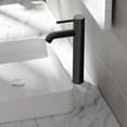 thumbnail image 6 of Ivy Single Hole, Single-Handle, High Arc Bathroom Faucet in Matte Black, 6 of 12