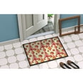 thumbnail image 4 of Red Christmas Tree and Ornaments Doormat 24x36, 4 of 4