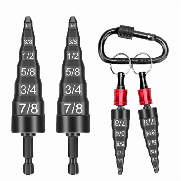 6-in-1 Swage Tool HVAC Repairing Set,Air Copper Tube Expander Swaging Tool with 1/4In 3/8In 1/2In 5/8In 3/4In 7/8In Bits