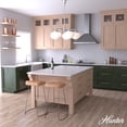 thumbnail image 3 of Hunter - Saddle Creek 5-light Brushed Nickel, Large Chandelier, Dimmable, Schoolhouse Style, Candle Shaped, for Bedrooms, Dining, Living Rooms - 19359, 3 of 7