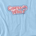 thumbnail image 2 of Guess Who Guess Who Distressed Logo Women's T Shirt, Light Blue, Medium, 2 of 6