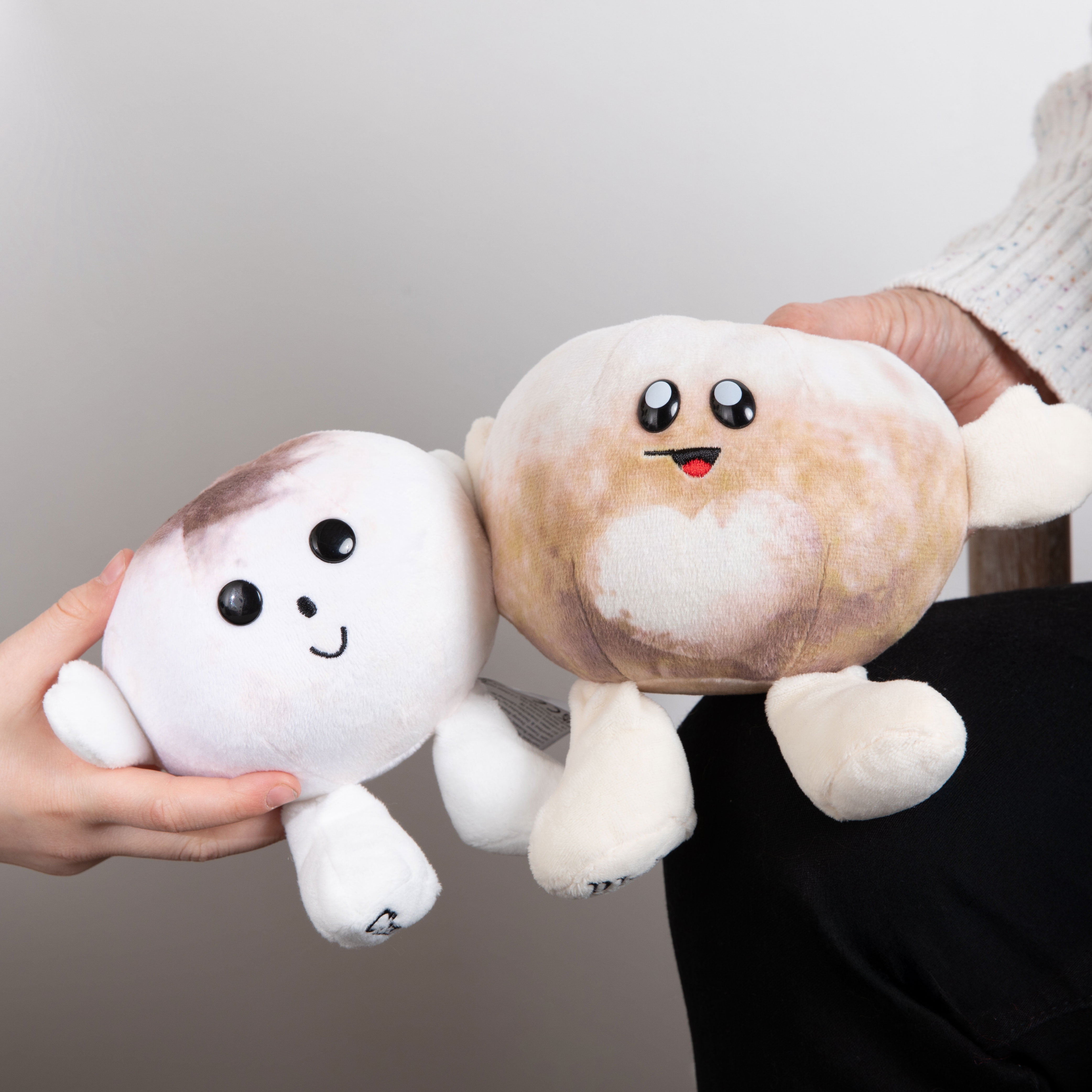 Celestial Buddies Pluto and Charon Stuffed Planet Plushes Solar System Space Toy Age 0+