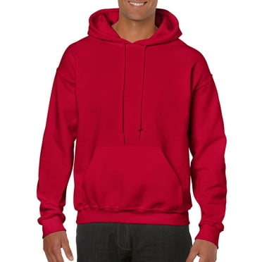 Gildan Men's Heavy Blend Fleece Hooded Sweatshirt G18500 - 50% Cotton 50% Polyester Pullover Hoodie