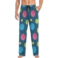 thumbnail image 4 of GZHJMY Planets Men's Pajama Pants, Soft and Comfortable Lounge Sleep Bottoms with Pockets, Men's Sleepwear with Custom Print, Medium, 4 of 7