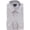White With Black Stripe, variant on Ermenegildo Zegna Men's Navy Regular-fit Dress shirt - M