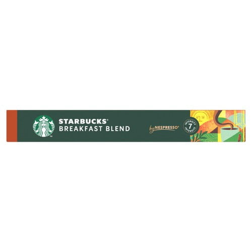 Starbucks by Nespresso Breakfast Blend Pods, 10 pods per pack, British Import (Pack of 3)