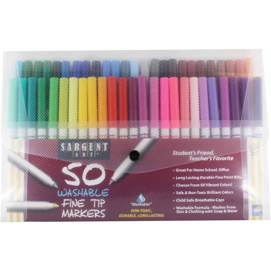 Manuscript Colour Creative Markers Fine Tip 12//Pkg