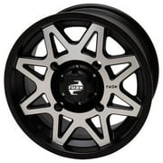 4/156 Tintic Wheel 14x7 5.0 + 2.0 Machined/Black For Kawasaki MULE Pro-FXT 820 Platinum Ranch Edition 2022-2023