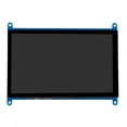thumbnail image 2 of Écran d'Affichage pour Raspberry Pi HD IPS 1024 x 600 Interrupteur Rétroéclairé 7 Pouces Alimentation USB, 2 of 14