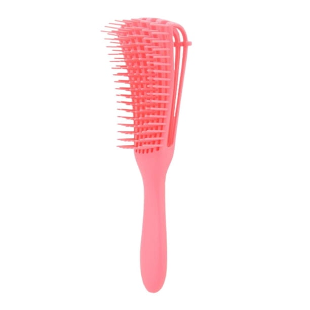 Peine Del Cepillo Del Pelo Del Respiradero Del Desenredado de Peluquería Duradero pa El Pelo Ondudo - Rosado Sunnimix peine cepillo desenredante