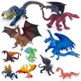 thumbnail image 1 of Toy Figures SIENON Dragon 5 y 3, paquete de 10 unidades para decoración de tartas, 1 of 6