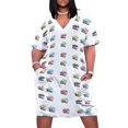 thumbnail image 1 of Vestido de verano vintage para mujer con bolsillos sueltos de Nash Metropolitan, 1 of 7