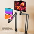 thumbnail image 4 of Soporte de Stand de Tableta, Rotacia de 360 ​​Grados Almacho de Montaje Alembra de Aluminio Aluminio Aluminio Profesional de Instalació, 4 of 7