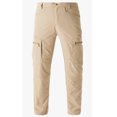 thumbnail image 3 of Mens Cargo Work Pants Washed Hiking Pants for Men Ripstop Tactical Pants Multi Work Pants with Zip Pockets Men's Double Knee Scratch Pants Fishing Hiking Joggers Pants for Men, 3 of 9