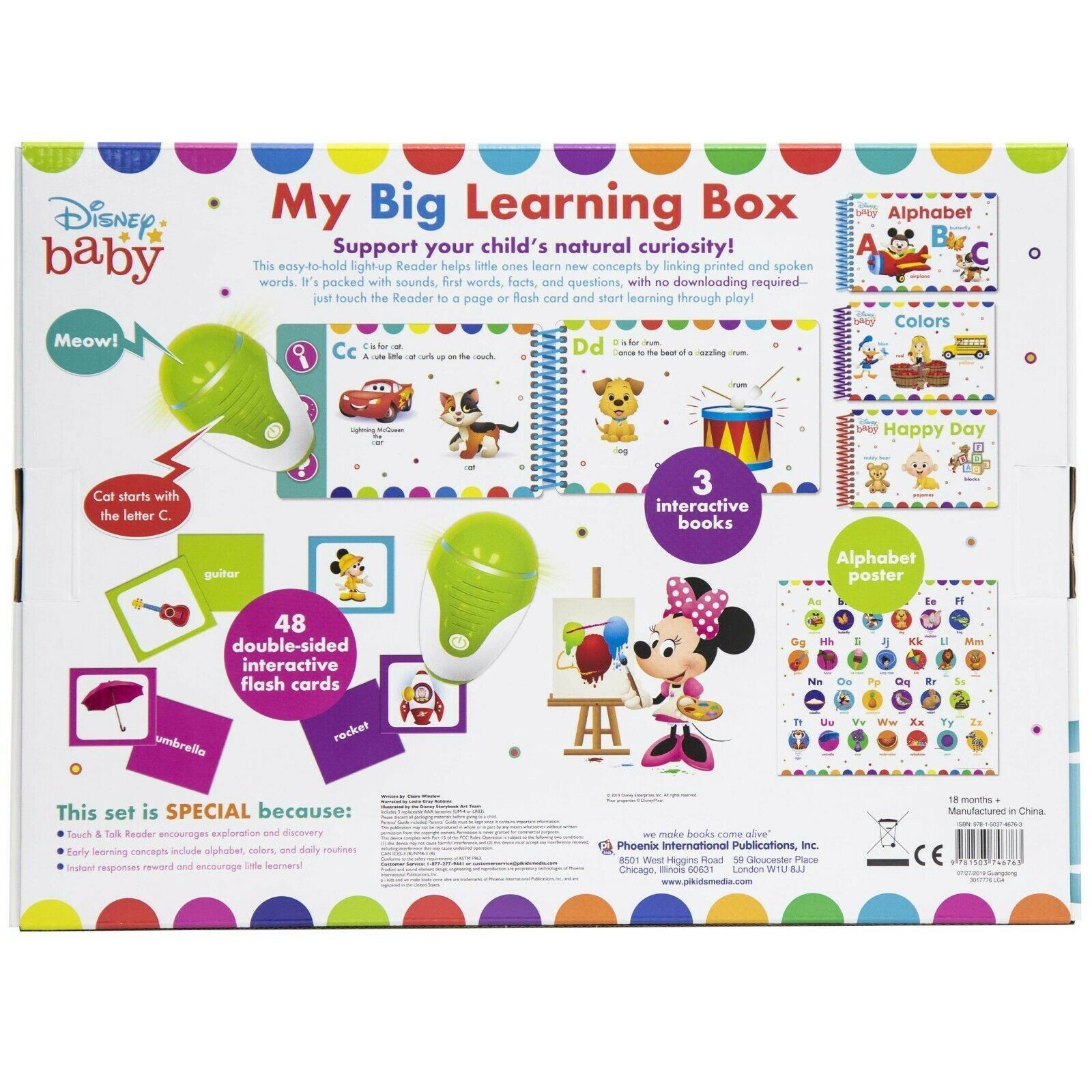 Disney Baby: My Big Learning Box Sound Book Set (Other) - image 2 of 4
