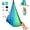 Blue, variant on Vyrelis Sensory Swing for Kids Therapy Cuddle Swing with All Hardware Calming Cocoon Therapy Swing Sensory Hammock Indoor Outdoor for Autism ADHD (Orange)