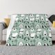 thumbnail image 1 of Fotbe Puppy Manta de Franela con Estampado, Manta Ultrasuave para Cama, Sofá, Auto, Hipoalergénica y Antibolitas-40"x30", 1 of 6