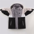 thumbnail image 6 of YunPes Autumn Winter Boys Girls Jackets Windproof Thick Warm Toddler Casual Hooded Jackets Kids Winter Clothes Girls 5t, 6 of 9