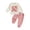 Pink, variant on Baby Boy Girl Baptism Outfits 6 12 18 24M 3T Straight Outta Holy Water Sweatshirt Shirt Pants Set Toddler Fall Christening Clothes(Pink,6-12 Months)