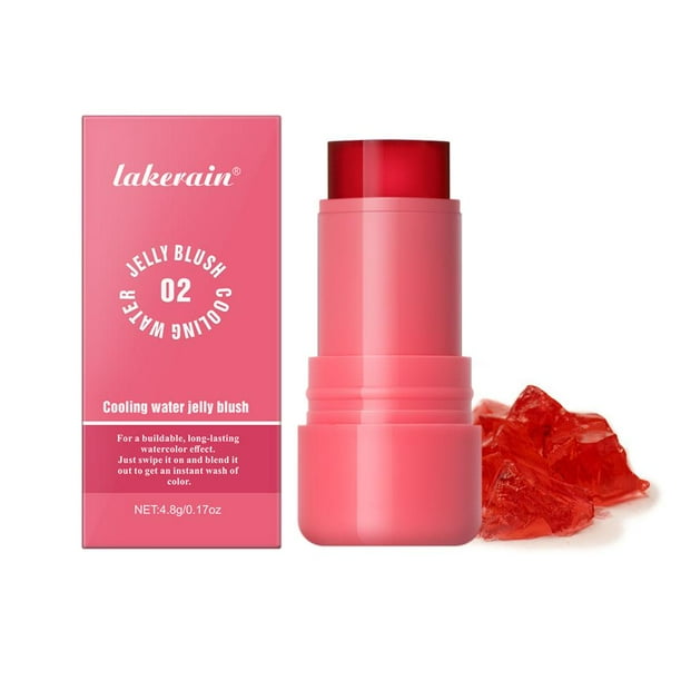 SGACAI 1 pieza de tinte de gelatina de agua refrescante con leche para labios y mejillas, colorete, maquillaje de EE. UU. 2024
