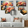 thumbnail image 4 of Designart "Denmark Multicolor Tulip landscapes V" Floral Metal Wall Art, 4 of 5