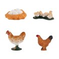 thumbnail image 2 of 4 Piece Insect Figure Animal Life Cycle Plastic Brood To Mature Period, 2 of 6