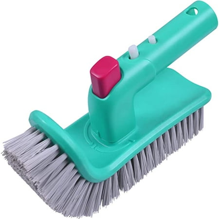 

Pool Brush Premium Bristles Pool Brush Head Rotatable Handle Pool Corner Brush/Pool Step Brush Household Hand Scrub Brush for