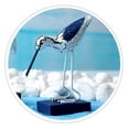 thumbnail image 3 of Estatuilla De Gaviota, Escultura única Hecha A Mano De Aves Marinas Vívidas, Hierro De Madera Compuesto Para El Hogar, 3 of 7