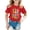 r-32Red14, variant on NAFUU Kids Girls T Shirts Casual Short Sleeve Tees With Number Print Loose Fit Round Neck Cute Top Everyday Wear Blouses For Girls Sizes 3-4 Years