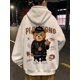 thumbnail image 3 of Sudadera con capucha para hombre, suéter con estampado de oso de dedo medio, Jersey japonés, ropa de calle Y2K, moda Harajuku, otoño, 3 of 3