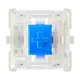 thumbnail image 4 of Kit de interruptores CHERRY MX RGB azules, 23 interruptores de teclado mecánico, para teclados DIY, Hot-Swap o para juegos, interruptor táctil con clic (Clicky), alto y perceptible, 4 of 5