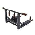 thumbnail image 2 of Chin up Bar Power Pull up Wall Mounted Home Gym Fitness Dip Station Equipment Black, 2 of 12