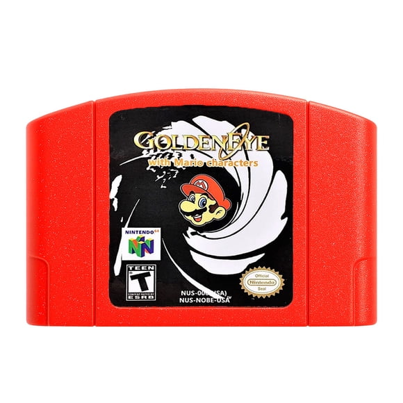 Golden Eye 007 Mario Y Luigi Nintendo 64 Rom Fisico