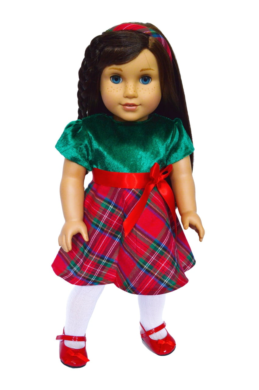 18 Inch Doll ClothesChristmas Dress Fits American Girl Dolls Fits My
