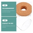 thumbnail image 3 of UPOUART 2pcs Glass Terrarium Jars for Home Decor Micro Landscape with Cork for Desktop Plants 450ml, 3 of 8