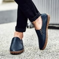 thumbnail image 6 of Big Size Men's Casual Loafers Slip On Leather Shoes Lightweight Driving Shoes Moccasins Classic Penny Loafer Flats Boat Shoes, 6 of 10
